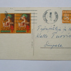 1949 Joulumerkki pari kortilla - pikkukuva 1
