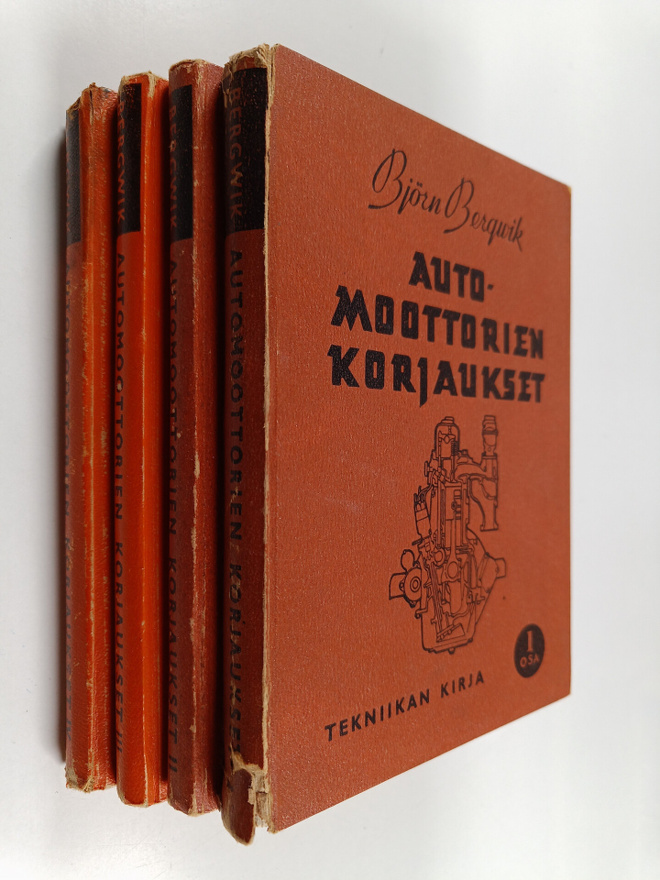 Björn Bergwik : Automoottorien korjaukset 1-4