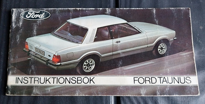 FORD TAUNUS ruotsinkielinen ohjekirja käsikirja 1975
