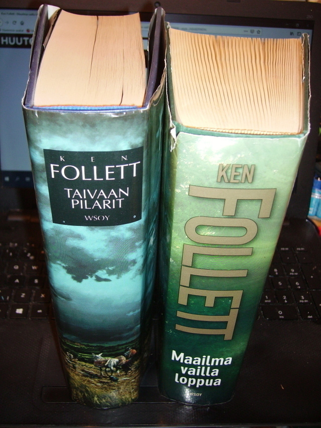 Follett : Taivaan pilarit & Maailma vailla loppua (EIPK)