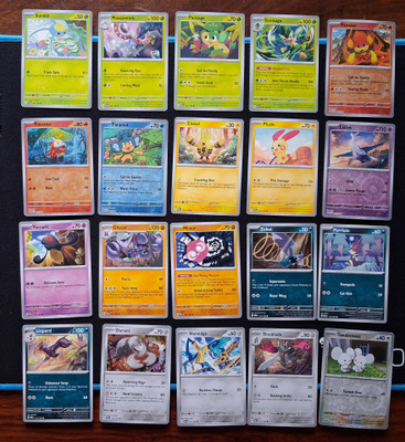 Pokemon kortit 20kpl (#12 Paradox Rift)