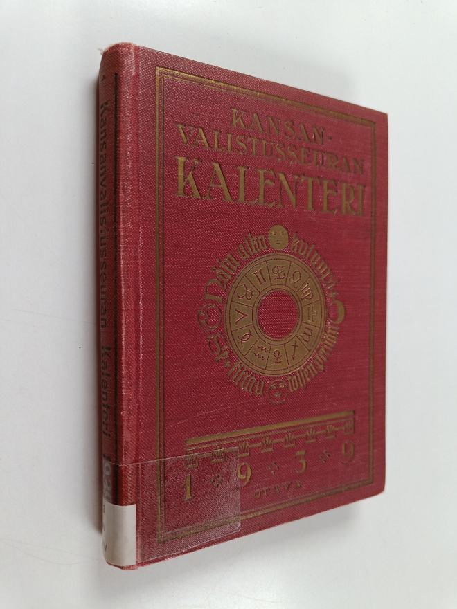 Kansanvalistusseuran kalenteri 1939