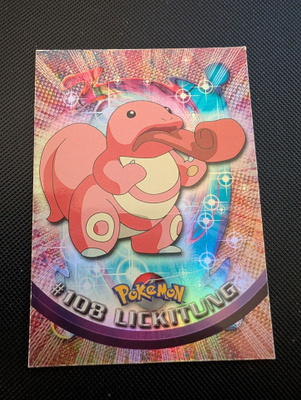Licktung rainbow foil Pokemon Topps