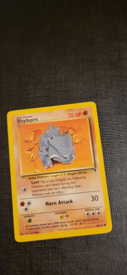 Rhyhorn #90 Legendary Collection common Pokemon CCG card