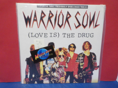 WARRIOR SOUL - LOVE IS THE DRUG M-/M- UK -95 12" MAXI LP