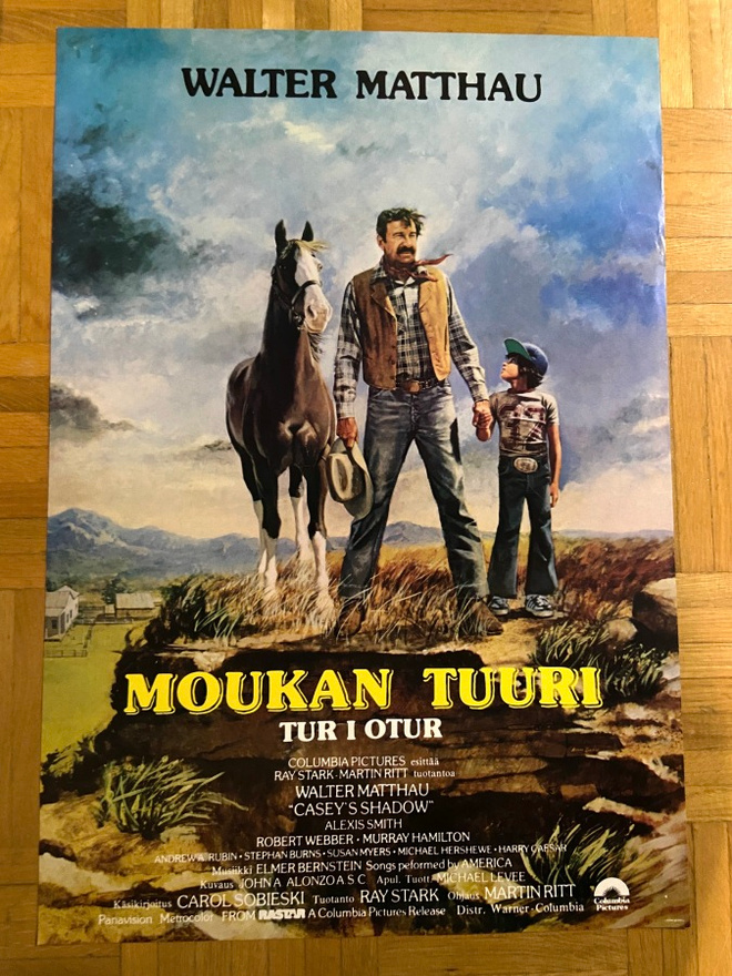 Vanha elokuvajuliste: Moukan tuuri