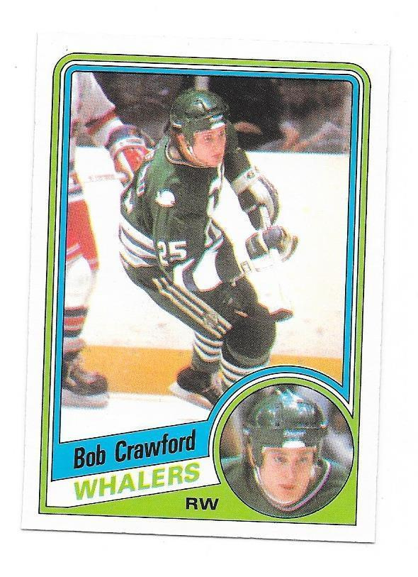 1984-85 OPC #68 Bob Crawford HArtford Whalers