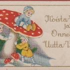 Lapset ja kärpässienet - pieni kortti - pikkukuva 1