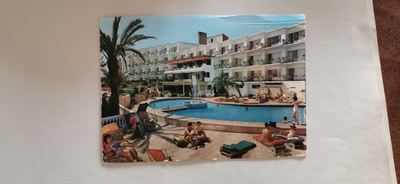 PALMA  DE MALLORCA, ESPANJA, kulkenut postikortti