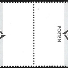 Åland 2001 Tuulimyllyt 3,00 mk välilöpari logo ** LaPe 192 - pikkukuva 2