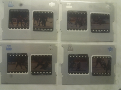 1997-98 McDonald's Upper Deck Game Film kortteja alk. 7.0e/k
