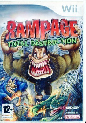 * Rampage Total Destruction Wii / Wii U PAL Lue Kuvaus