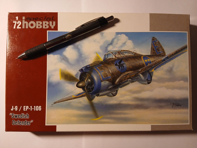 Seversky P-35 pienoismalli 1/72