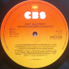 The Dave Brubeck Quartet – Dave Digs Disney (LP) - pikkukuva 3