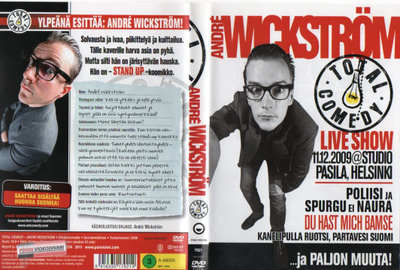 total comedy andre wickström (22 605) k -FI- DVD suomik.