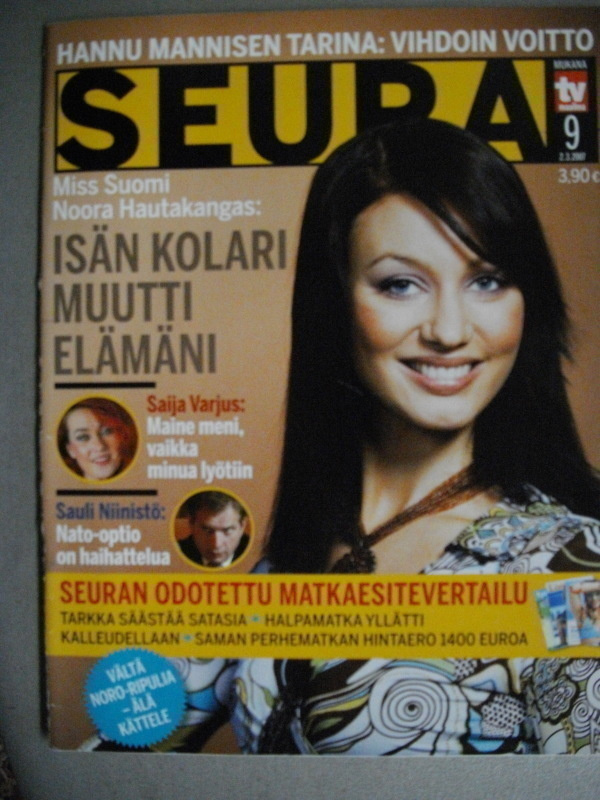 Seura lehti Nro 9/2007. (11.3)