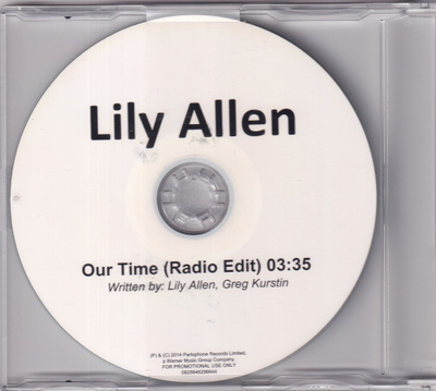 Lily Allen - Our Time (CDr, Single, Promo)
