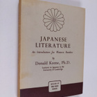 Donald Keene : Japanese literature : an introduction for ... - pikkukuva 1