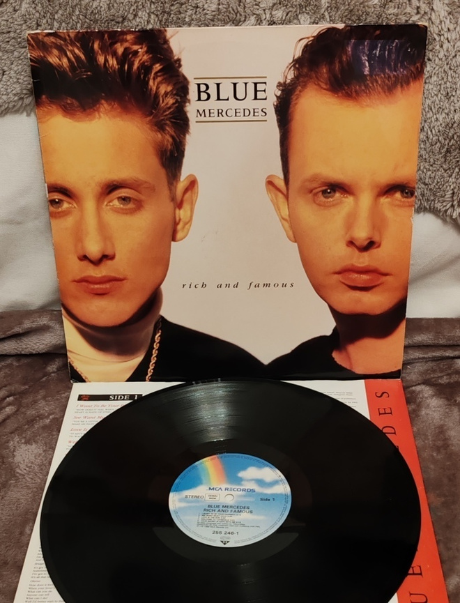 Blue Mercedes Rich And Famous lp
