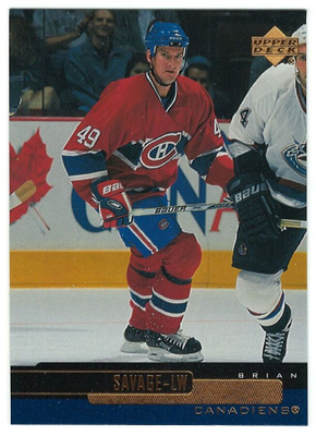 99-00 Upper Deck #244 Brian Savage