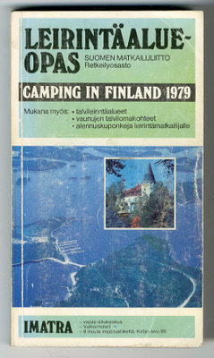 Suomen Leirintäalueopas  Camping in Finland 1979