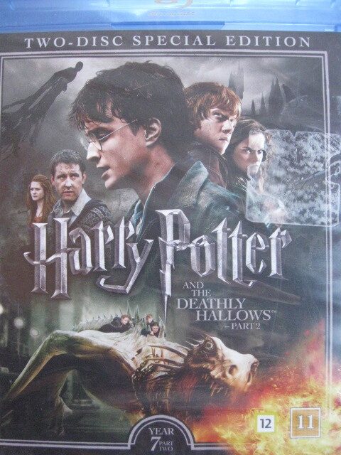 HARRY POTTER  AND THE DEATLY HALLOWS PART 2 BLU-RAY SPECIAL