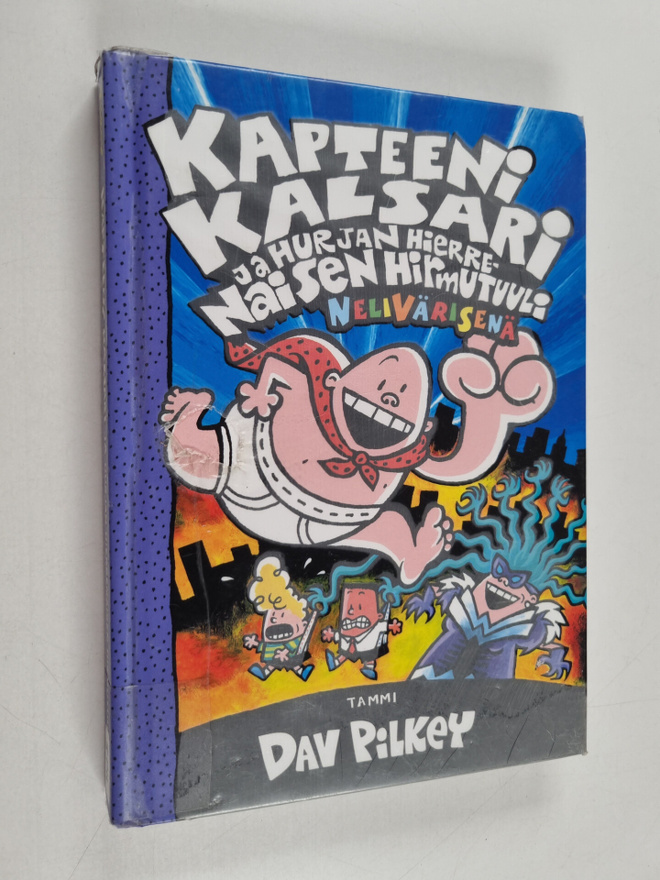 Dav Pilkey : Kapteeni Kalsari ja Hurjan Hierrenaisen hirm...