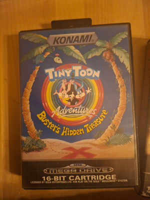 Sega Mega Drive Tiny Toon Adventures Busters Hidden Treasure