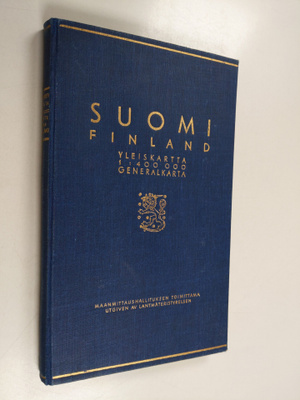 Suomi = Finland : yleiskartta = generalkarta : 1: 400 000