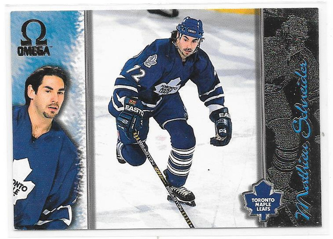 1997-98 Pacific Omega #224 Mathieu Schneider Toronto
