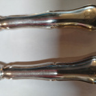 Chippendale kokohopeiset kakkuottimet - pikkukuva 5