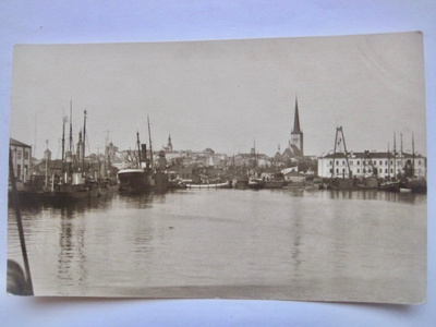 VANHA Postikortti Viro Eesti Estonia Tallinna Tallinn 1926