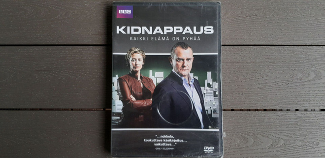 DVD: Kidnappaus / Hunter (Hugh Bonneville 2009) UUSI