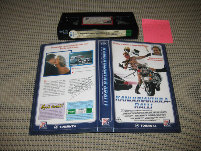Kanuunakuularalli-VHS (Transworld Video, John Candy, 1989)