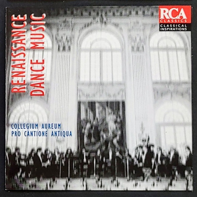 RENAISSANCE DANCE MUSIC – RCA kok-CD 1996 - Henrik VIII ym.