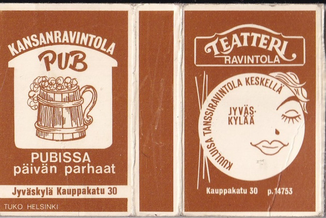Jyväskylä, Kansanravintola PUB, Teatteri ravintola   b635