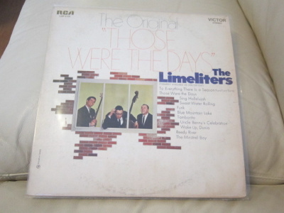 Limeliters LP 1969 The Original Those Were the Days LSP-4100