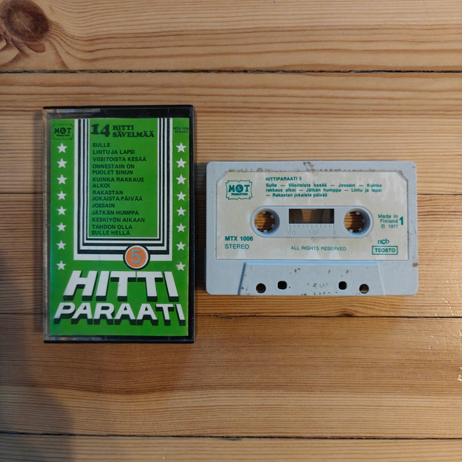 Hittiparaati 5 (mm. Markus, Matti & Teppo) c-kasetti