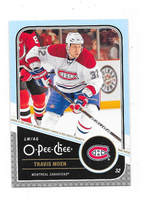 2011-12 OPC #167 Travis Moen Montreal Canadiens