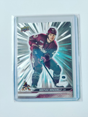 Matias Maccelli 23-24 UD Silver Outburst