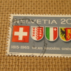 Sveitsi 1965: 150 v. kolmen uuden kantonin hyväksymisestä - pikkukuva 1