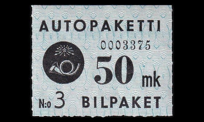 AP_4_W1 * Autopaketti 50 mk W1 (1949)