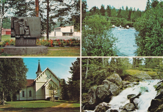 KIRKKOKORTTI - PETÄJÄVEDEN UUSI KIRKKO
