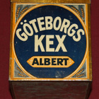 Göteborgs Kex fabrik Albert peltipurkki Vintage - pikkukuva 2