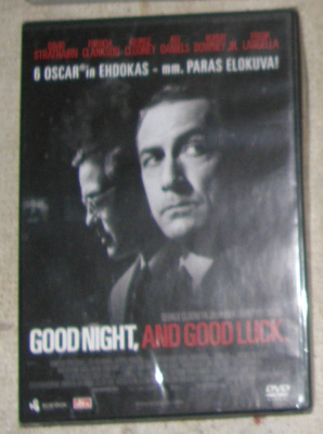 Good night, and good luck - DVD UUSI