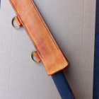 Seax-mallinen iso puukko ja nahkatuppi - pikkukuva 2