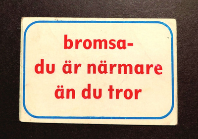 Hellas Tarra Jenkki bromsa- du är närmare än du tror