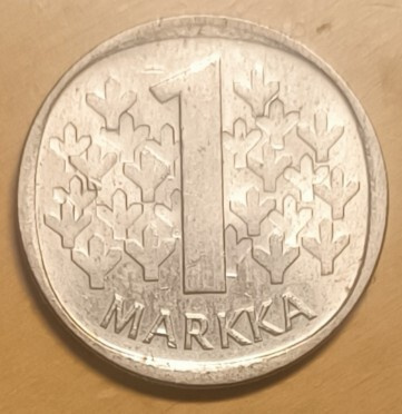 1 markka 1982