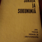 SUOMALAISIA SUKUJA JA SUKUNIMIÄ - pikkukuva 1
