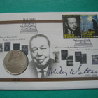 Suomi 10e hopea juhlaraha Mika Waltari - 2008 PROOF - pikkukuva 1